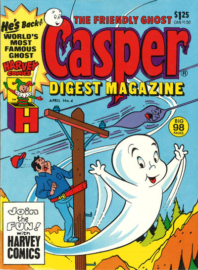 Cover for Casper Digest (Harvey, 1986 series) #4