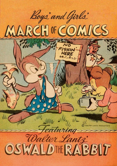Cover for Boys' and Girls' March of Comics (Western, 1946 series) #7 [Woodward & Lothrop variant]