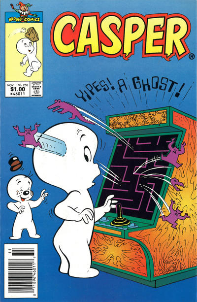 Cover for Casper the Friendly Ghost (Harvey, 1990 series) #258 [Newsstand]