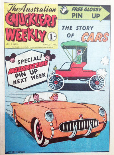 Cover for Chucklers' Weekly (Consolidated Press, 1954 series) #v6#52