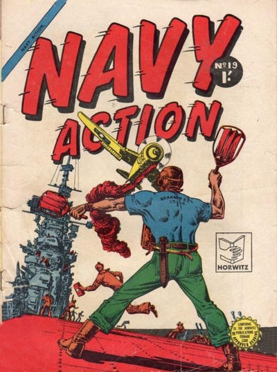 Cover for Navy Action (Horwitz, 1954 ? series) #19