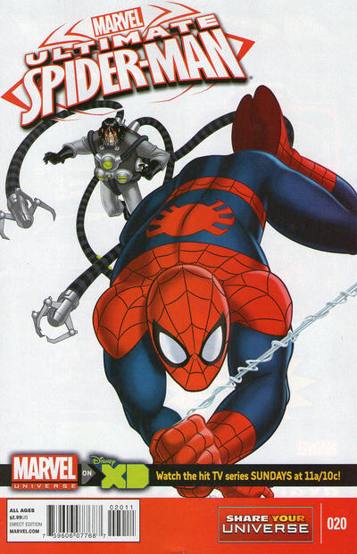 Cover for Marvel Universe Ultimate Spider-Man (Marvel, 2012 series) #20