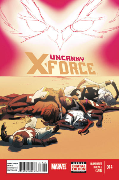 Cover for Uncanny X-Force (Marvel, 2013 series) #14