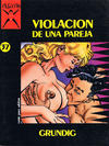 Cover for Colección X (Ediciones La Cúpula, 1986 series) #37 - Violación de una pareja