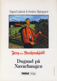 Cover Thumbnail for Jens von Bustenskjold (Thule Forlag, 1995 series) #8