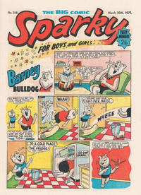 Cover Thumbnail for Sparky (D.C. Thomson, 1965 series) #322
