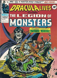 Cover Thumbnail for Dracula Lives (Marvel UK, 1974 series) #75