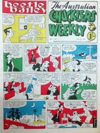 Cover Thumbnail for Chucklers' Weekly (Consolidated Press, 1954 series) #v7#7