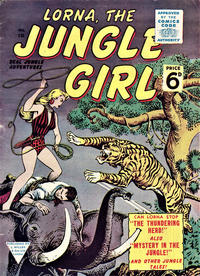 Cover Thumbnail for Lorna the Jungle Girl (L. Miller & Son, 1952 series) #10