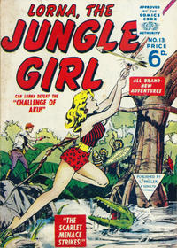 Cover Thumbnail for Lorna the Jungle Girl (L. Miller & Son, 1952 series) #13