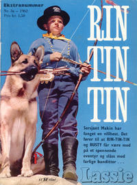 Cover Thumbnail for Lassie Ekstra Rin-Tin-Tin [Rin Tin Tin] (Serieforlaget / Se-Bladene / Stabenfeldt, 1959 series) #3a/1962