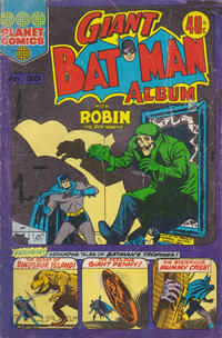Cover Thumbnail for Giant Batman Album (K. G. Murray, 1962 series) #30