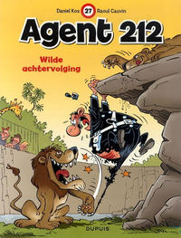 Cover Thumbnail for Agent 212 (Dupuis, 1981 series) #27 - Wilde achtervolging