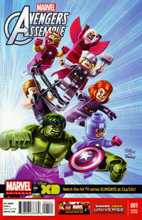 Cover Thumbnail for Marvel Universe Avengers Assemble (Marvel, 2013 series) #1 [Lego Variant Cover by Leonel Castellani]