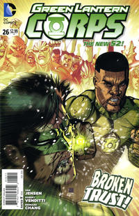 Cover Thumbnail for Green Lantern Corps (DC, 2011 series) #26 [Direct Sales]