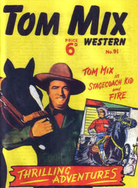 Cover Thumbnail for Tom Mix Western Comic (L. Miller & Son, 1951 series) #91