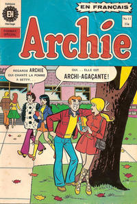 Cover Thumbnail for Archie (Editions Héritage, 1971 series) #11