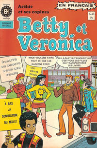 Cover Thumbnail for Betty et Véronica (Editions Héritage, 1971 series) #15