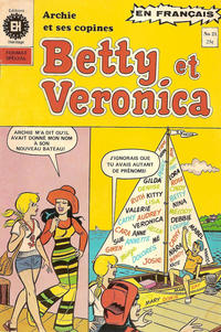 Cover Thumbnail for Betty et Véronica (Editions Héritage, 1971 series) #21