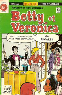 Cover Thumbnail for Betty et Véronica (Editions Héritage, 1971 series) #116