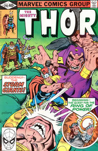 Cover Thumbnail for Thor (Marvel, 1966 series) #295 [Direct]
