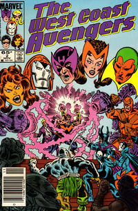 Cover Thumbnail for West Coast Avengers (Marvel, 1985 series) #2 [Newsstand]