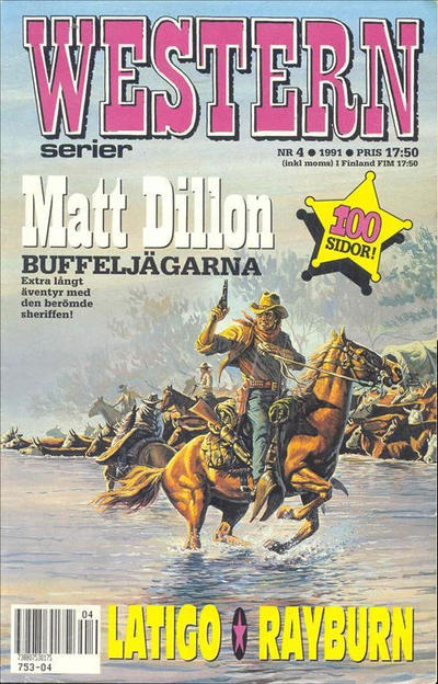 Cover for Westernserier (Semic, 1976 series) #4/1991