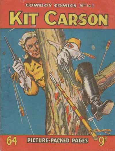 Cover for Cowboy Comics (Amalgamated Press, 1950 series) #142