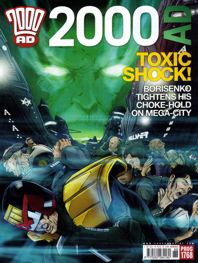 Cover for 2000 AD (Rebellion, 2001 series) #1768