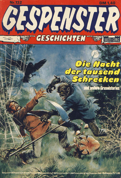 Cover for Gespenster Geschichten (Bastei Verlag, 1974 series) #132