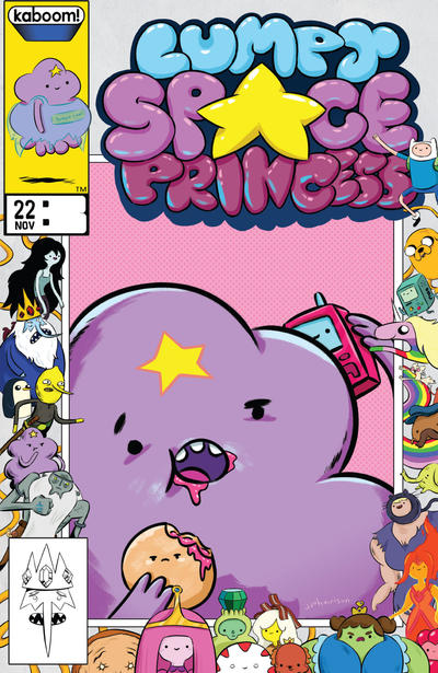 Cover for Adventure Time (Boom! Studios, 2012 series) #22 [Brett's Collector Edition Exclusive Variant by J.J. Harrison]