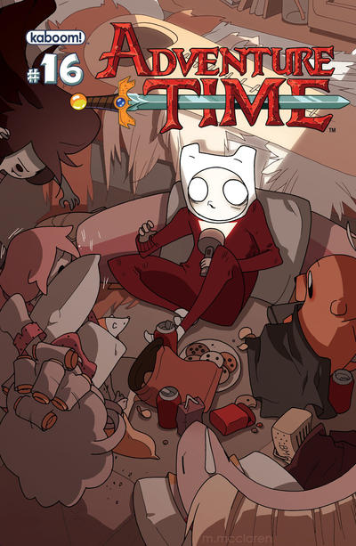 Cover for Adventure Time (Boom! Studios, 2012 series) #16 [Hot Topic Exclusive Cover - Meredith McClaren]