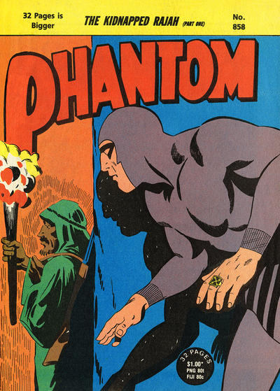 Cover for The Phantom (Frew Publications, 1948 series) #858
