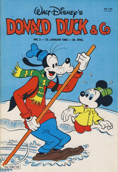 Cover for Donald Duck & Co (Hjemmet / Egmont, 1948 series) #2/1982