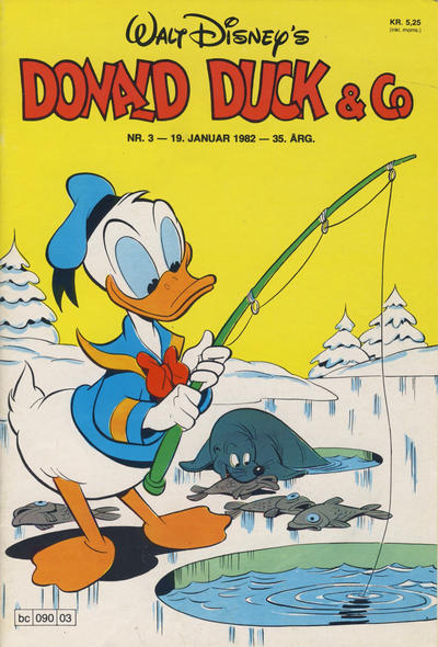 Cover for Donald Duck & Co (Hjemmet / Egmont, 1948 series) #3/1982