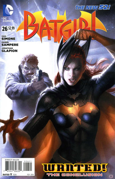 Cover for Batgirl (DC, 2011 series) #26 [Direct Sales]