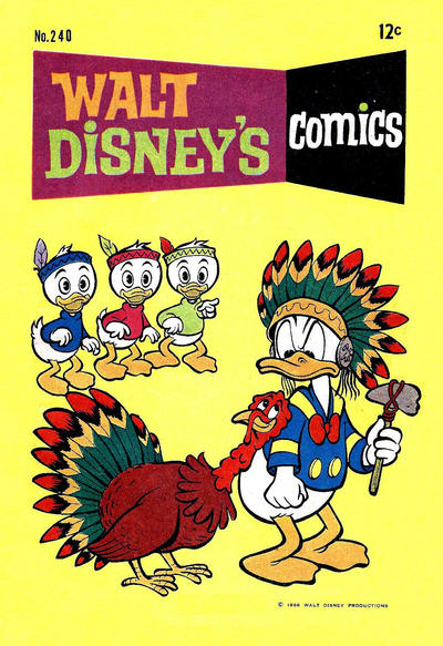 Cover for Walt Disney's Comics (W. G. Publications; Wogan Publications, 1946 series) #240