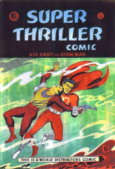 Cover for Super Thriller Comic (World Distributors, 1947 series) #28
