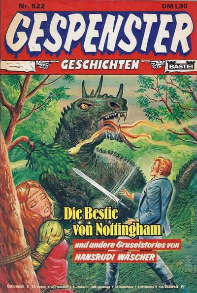 Cover for Gespenster Geschichten (Bastei Verlag, 1974 series) #522