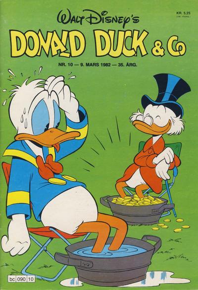 Cover for Donald Duck & Co (Hjemmet / Egmont, 1948 series) #10/1982