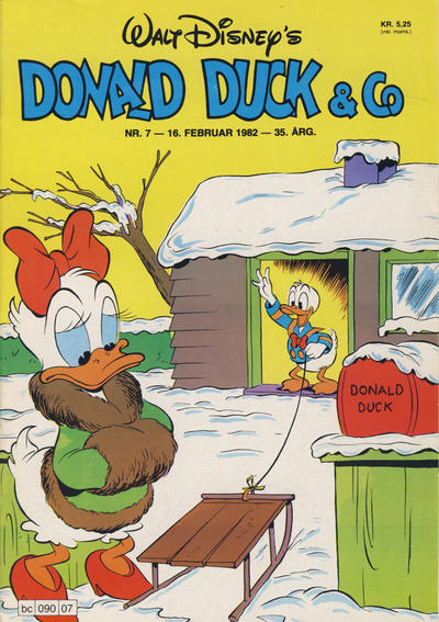 Cover for Donald Duck & Co (Hjemmet / Egmont, 1948 series) #7/1982