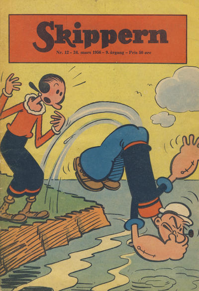 Cover for Skippern (Allers Forlag, 1947 series) #12/1956