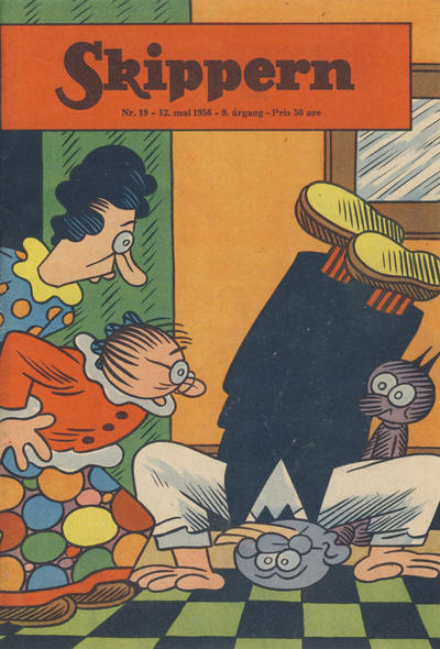Cover for Skippern (Allers Forlag, 1947 series) #19/1956