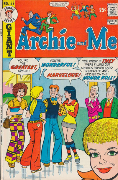 Cover for Archie and Me (Archie, 1964 series) #59
