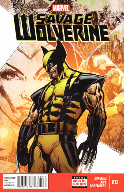 Cover for Savage Wolverine (Marvel, 2013 series) #12