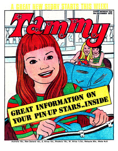 Cover for Tammy (IPC, 1971 series) #9 December 1972