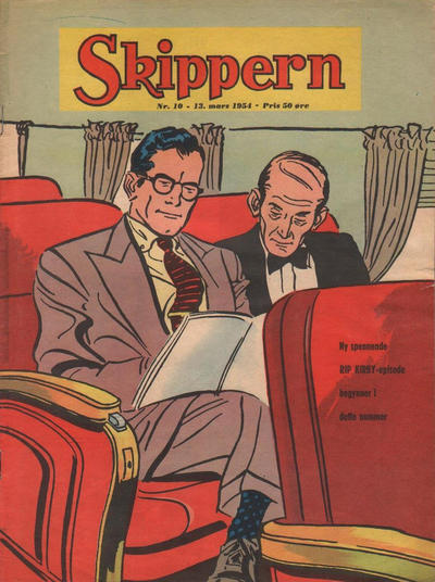 Cover for Skippern (Allers Forlag, 1947 series) #10/1954