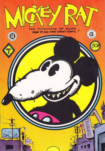 Cover for Mickey Rat (Los Angeles Comic Book Company, 1972 series) #1