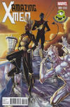 Cover for Amazing X-Men (Marvel, 2014 series) #1 [Salvador Larroca Variant Laughing Ogre Comics Exclusive]