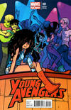 Cover for Young Avengers (Marvel, 2013 series) #1 [Bryan Lee O'Malley Variant]